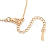 Brass Ball Chain Necklaces for Women NJEW-Q344-06G-3