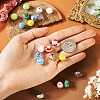 20Pcs 10 Colors Handmade Lampwork Beads LAMP-TA0001-21-6