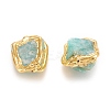 Raw Rough Natural Amazonite Beads G-P439-F04-2