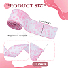 Polyester Satin Ribbon SRIB-WH0001-06C-2