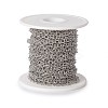 Tarnish Resistant 304 Stainless Steel Rolo Chains CHS-E016-02G-P-2