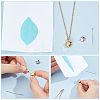 Stainless Steel Urn Ashes Necklace NJEW-CN0001-03G-5