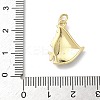 Sea Animals Brass Enamel Pendants KK-B155-02A-03G-3