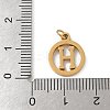 304 Stainless Steel Charms
with Jump Ring STAS-R001-02G-H-3