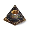 Orgonite Pyramid Resin Energy Generators DJEW-D013-01A-2