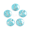 Synthetic Turquoise Charms G-L561-001L-1