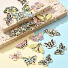 24Pcs 12 Styles Alloy Enamel Pendants ENAM-FS0001-94-7