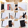 Polyester Book Covers AJEW-WH0696-018B-3