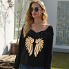 2Pcs 2 Styles Polyester Embroidery Sew on Appliques DIY-CY0001-02A-02-5