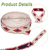 10Yards Embroidery Polyester Ribbons OCOR-GF0004-85B-5