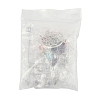 Chakra Natural & Synthetic Gemstone Chips & Alloy Pendant Decorations HJEW-FS00024-6