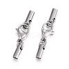 Tarnish Resistant 304 Stainless Steel Lobster Claw Clasps STAS-P146-A11-2.5mm-2