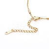 304 Stainless Steel Cable Chains Anklets AJEW-AN00392-02-3