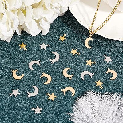 304 Stainless Steel Charms & Pendants STAS-UN0016-60-1