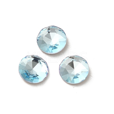 Glass Rhinestone Cabochons RGLA-P037-10B-D-1