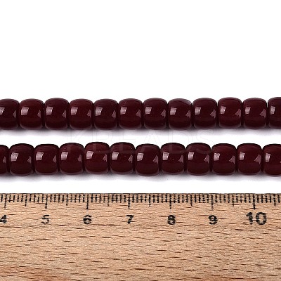 Opaque Glass Beads Strands GLAA-NH0002-B13-1