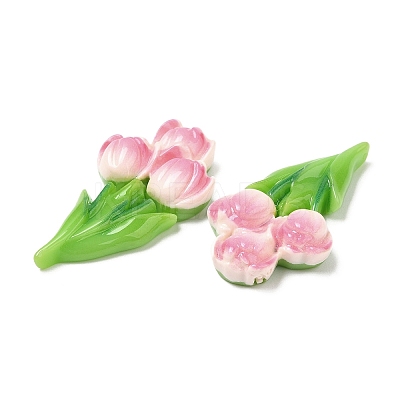 Opaque Resin Cabochons RESI-G072-04A-1