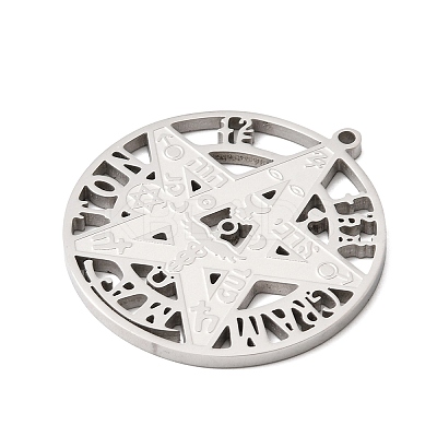 304 Stainless Steel Pendants STAS-A146-03P-1
