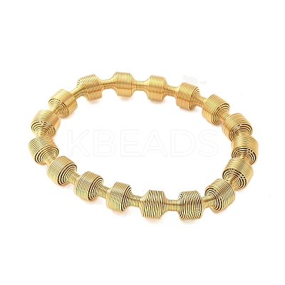 304 Stainless Steel Stretch Bangles for Women LS-BJEW-P315-02H-G-1