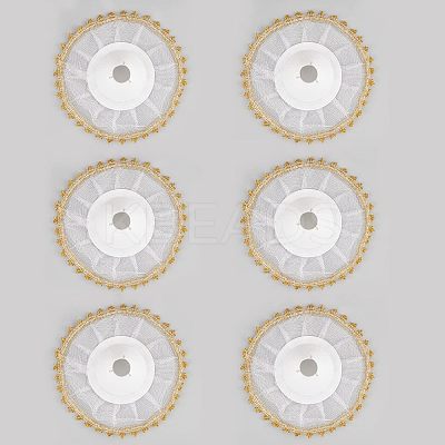 Lace Bouquet Collar AJEW-NB0003-12B-1