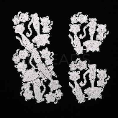 Cat Carbon Steel Cutting Dies Stencils DIY-A008-38-1