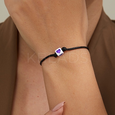 PU Leather Cord Bracelets for Women WB1863-1-1