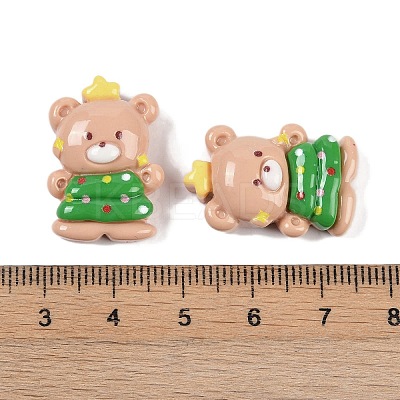 Christmas Opaque Resin Decoden Cabochons CRES-M036-12B-1