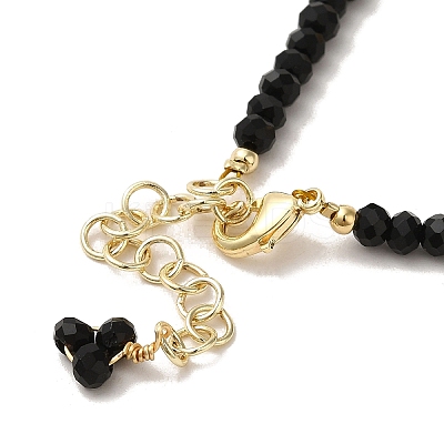 Natural Pearl & Glass & Brass Beaded Bracelet BJEW-C051-09G-1