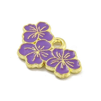 Alloy Enamel Pendants ENAM-Z015-06G-06-1