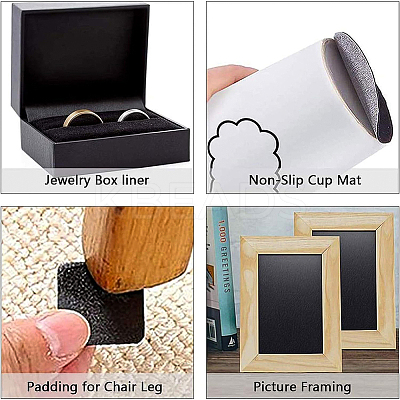 Adhesive Velvet Flocking Liner OCOR-BC0013-05-1