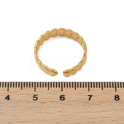 304 Stainless Steel Adjustable Cuff Rings RJEW-Q015-01G-E-1