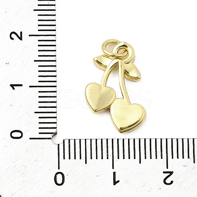 Brass Enamel Pendants KK-K302-02G-1