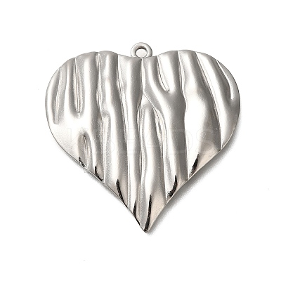 304 Stainless Steel Pendants STAS-H225-09P-1
