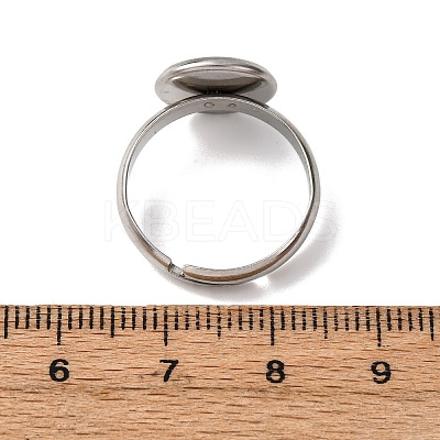 304 Stainless Steel Adjustable Ring Components STAS-B098-03C-P-1