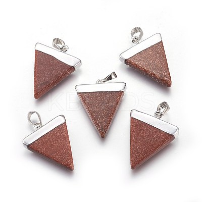 Synthetic Goldstone Pendants G-XCP0001-44-1