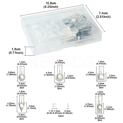 DIY Earring Jewelry Kits DIY-FS0007-98-1