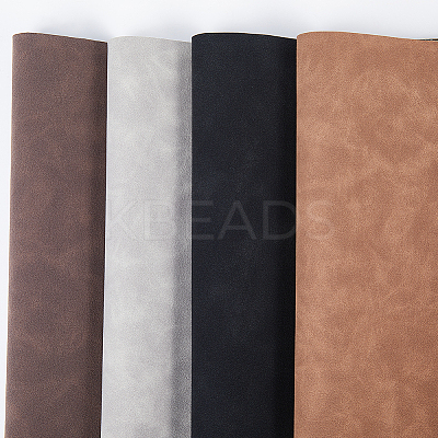 Rectangle PU Leather Fabric AJEW-WH0089-52D-01-1