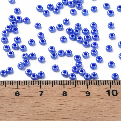 8/0 Czech Opaque Glass Seed Beads SEED-N004-003A-25-1