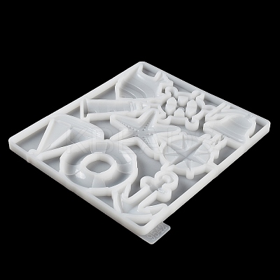 Ocean Theme Lighthouse Anchor Starfish DIY Wall Decoration Silicone Molds SIL-F007-02-1