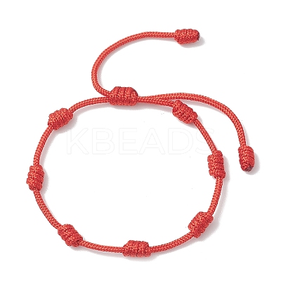 Adjustable Polyester Braided Bracelets for Women BJEW-JB13411-1