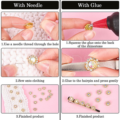 200Pcs Sew on Rhinestone RGLA-GF0001-20A-1