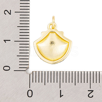 Rack Plating Brass Enamel Pendants KK-P269-09G-05-1