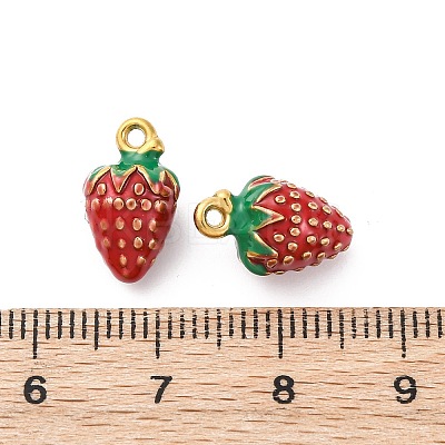 304 Stainless Steel Enamel Pendants LS-STAS-B085-42G-02-1