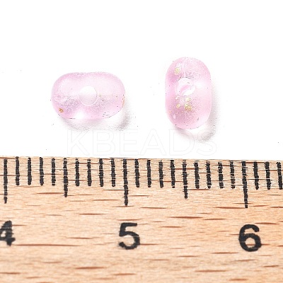 Gradient Color Transparent Frosted Acrylic Beads X1-OACR-M023-06I-1