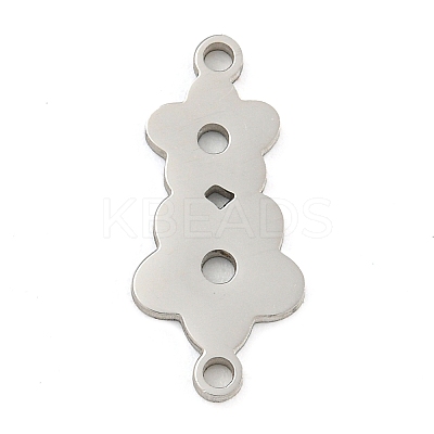 Non-Tarnish 304 Stainless Steel Connector Charms LS-STAS-Z076-21P-1