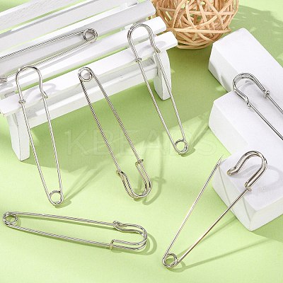 Iron Kilt Pins Brooch clasps jewelry findings IFIN-R191-75mm-1