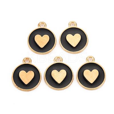 Alloy Enamel Pendants ENAM-S121-181B-1