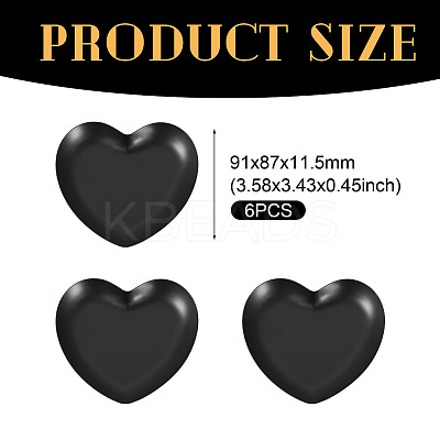 6Pcs Stainless Steel Tray AJEW-TA0002-33-1