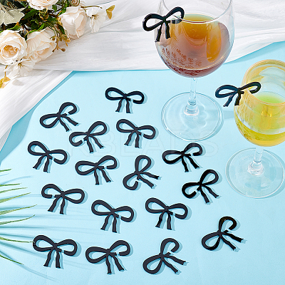 40Pcs Acrylic Wine Glass Charms AJEW-HY0002-52B-02-1