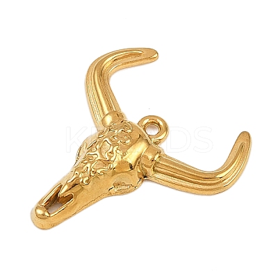 304 Stainless Steel Pendants STAS-P402-04A-G-1